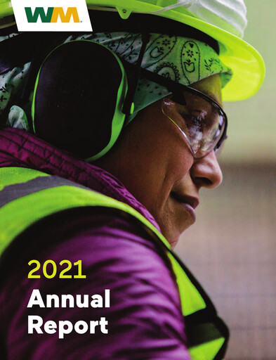 Thumbnail Waste Management Annual Report 2021