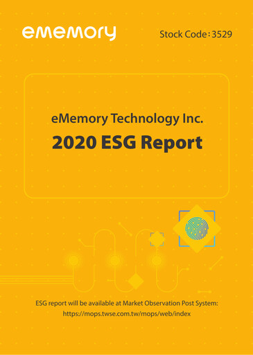 Thumbnail eMemory Technology ESG Report 2020
