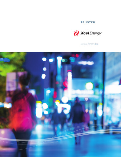 Thumbnail Xcel Energy Annual Report 2013