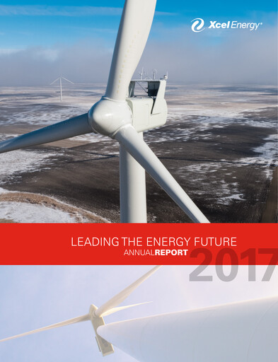 Thumbnail Xcel Energy Annual Report 2017