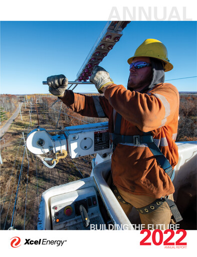 Thumbnail Xcel Energy Annual Report 2022