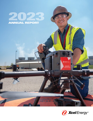 Thumbnail Xcel Energy Annual Report 2023
