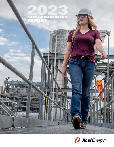Thumbnail Xcel Energy Sustainability Report 2023