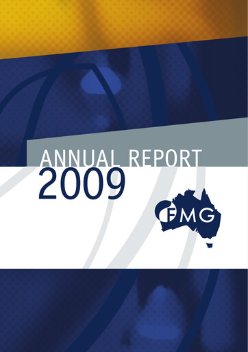 Thumbnail Fortescue Annual Report 2009
