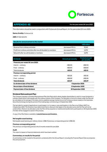 Thumbnail Fortescue Financial Statement fy2025