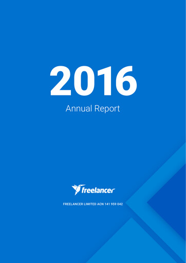 Thumbnail freelancer.com Annual Report 2016