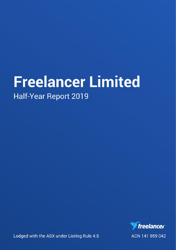 Thumbnail freelancer.com Half-year Report 2019-h1
