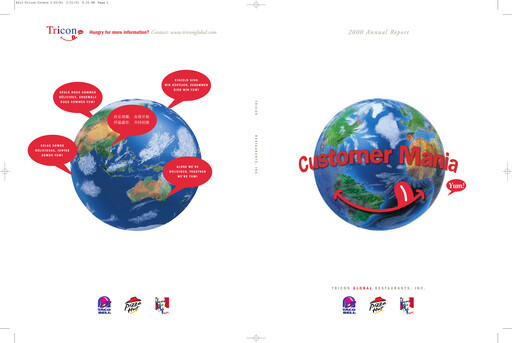 Thumbnail Yum! Brands Annual Report 2000