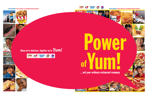 Thumbnail Yum! Brands Annual Report 2003