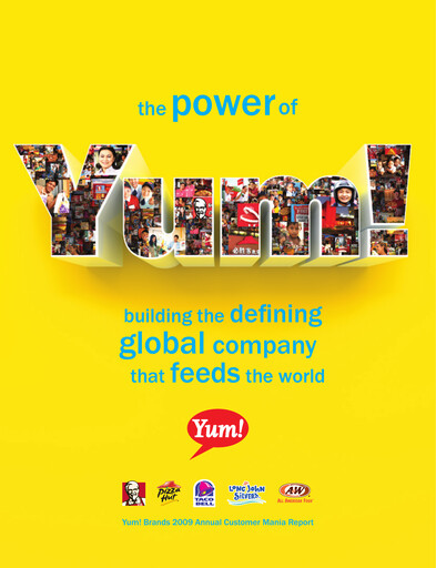 Thumbnail Yum! Brands Annual Report 2009