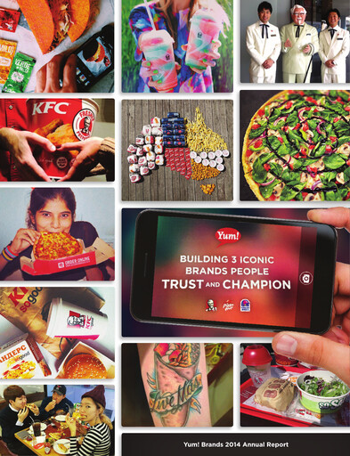 Thumbnail Yum! Brands Annual Report 2014