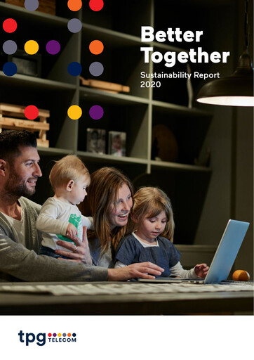 Thumbnail TPG Telecom Sustainability Report 2020