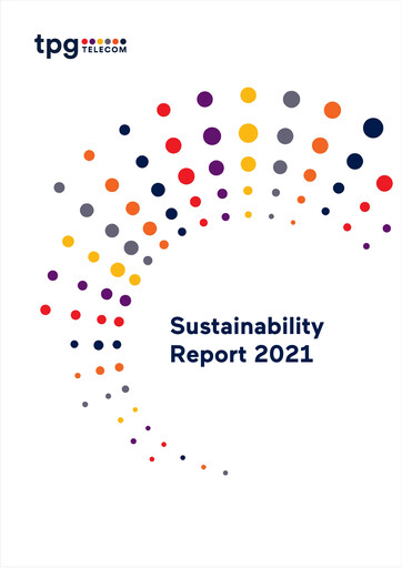 Thumbnail TPG Telecom Sustainability Report 2021