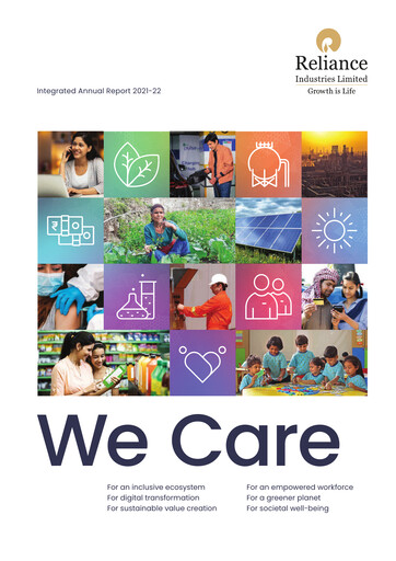 Thumbnail Reliance Industries Annual Report 2021-2022