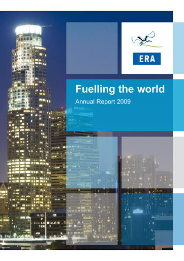 Thumbnail Energy Resources of Australia Annual Report 2009