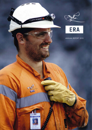 Thumbnail Energy Resources of Australia Annual Report 2010