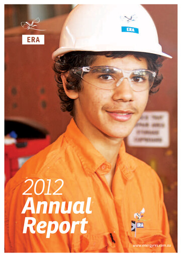 Thumbnail Energy Resources of Australia Annual Report 2012