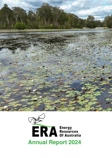 Thumbnail Energy Resources of Australia Annual Report 2024