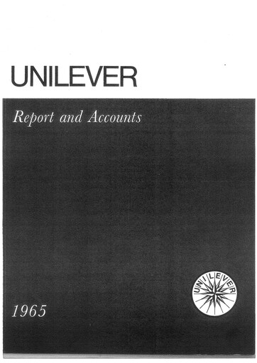 Thumbnail Unilever Annual Report 1965