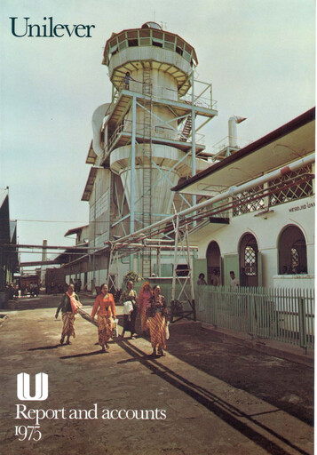 Thumbnail Unilever Annual Report 1975