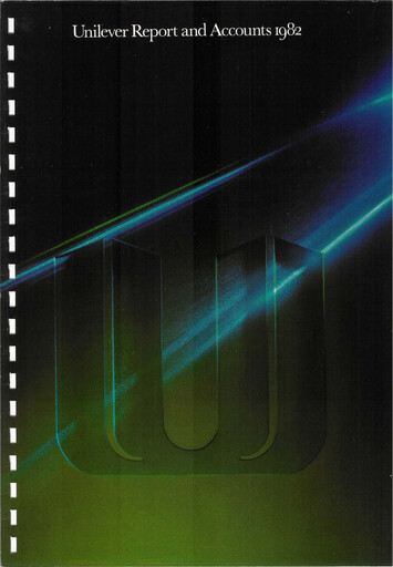 Thumbnail Unilever Annual Report 1982