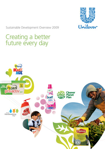 Thumbnail Unilever Sustainability Report 2009
