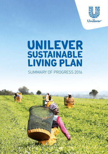 Thumbnail Unilever Sustainability Report 2016