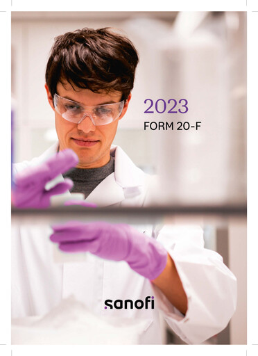 Vorschaubild Sanofi Jahresbericht 2023