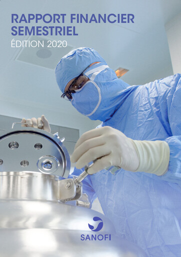 Thumbnail Sanofi Half-year Report 2020-h1