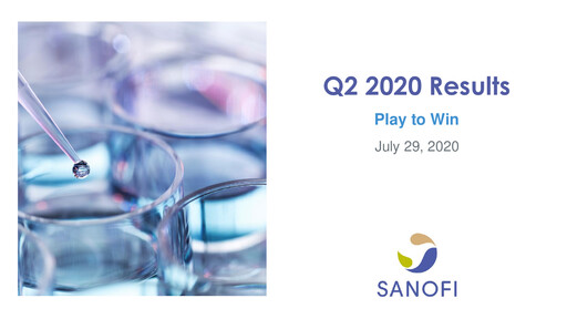 Thumbnail Sanofi Quarterly Report 2020-q2