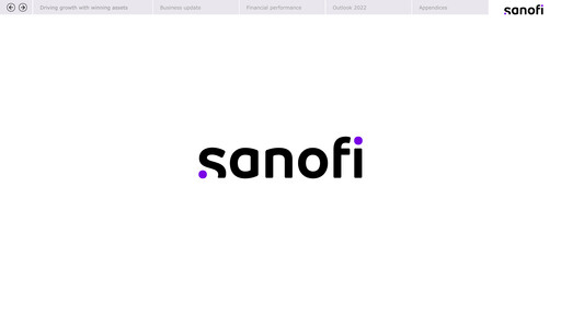 Miniature Sanofi Rapport trimestriel 2022-q2
