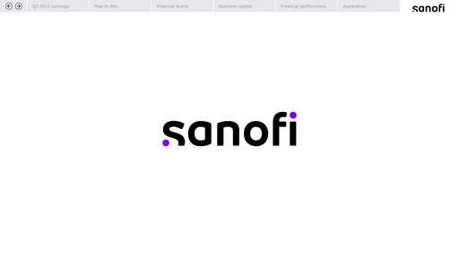Thumbnail Sanofi Quarterly Report 2023-q3