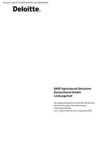 Thumbnail BASF Financial Statement 2025