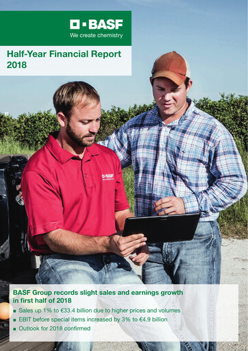 Thumbnail BASF Half-year Report 2018-h1