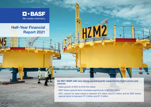 Thumbnail BASF Half-year Report 2021-h1
