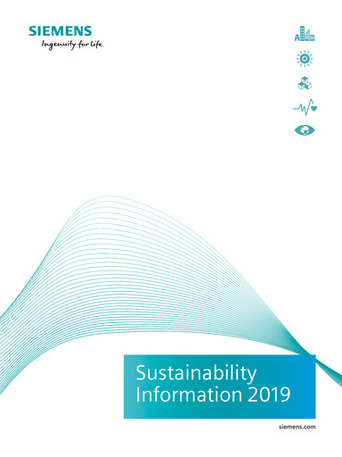 Thumbnail Siemens Sustainability Report 2019