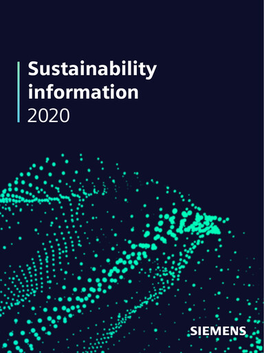 Thumbnail Siemens Sustainability Report 2020