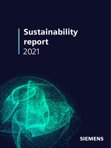Thumbnail Siemens Sustainability Report 2021