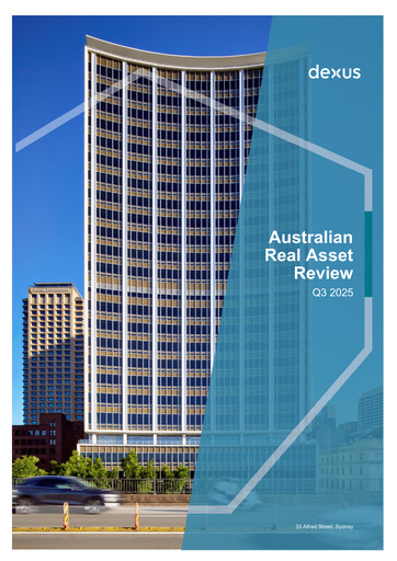 Thumbnail Dexus Quarterly Report 2025-q3
