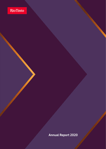 Vorschaubild Rio Tinto Jahresbericht 2020
