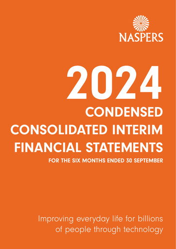 Thumbnail Naspers Financial Statement 2025-h1