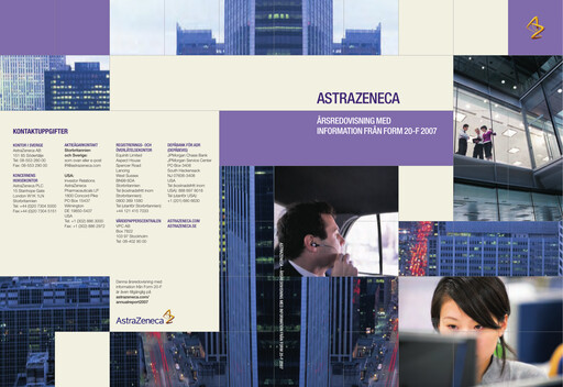 Thumbnail AstraZeneca Annual Report 2007