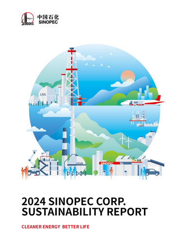 Thumbnail Sinopec Sustainability Report 2024