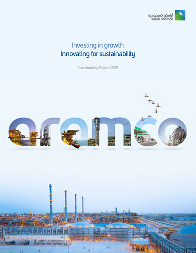 Miniature Saudi Aramco Rapport de durabilité 2025