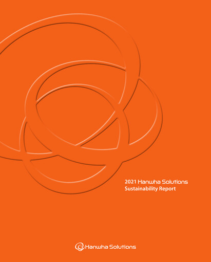 Thumbnail Hanwha Solutions Sustainability Report 2021