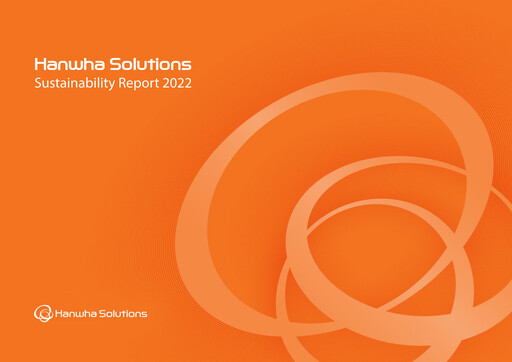 Thumbnail Hanwha Solutions Sustainability Report 2022