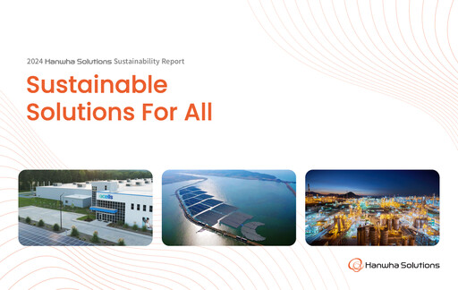 Thumbnail Hanwha Solutions Sustainability Report 2024