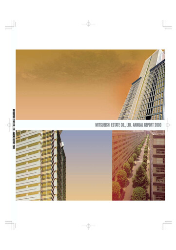 Thumbnail Mitsubishi Estate Annual Report 2000