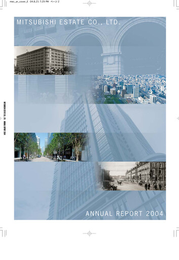 Thumbnail Mitsubishi Estate Annual Report 2004
