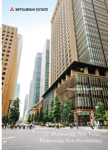 Thumbnail Mitsubishi Estate Integrated Report 2018